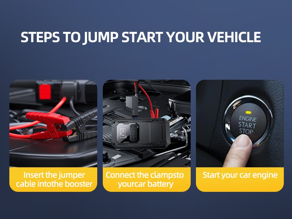 Jump start in 3 simple steps